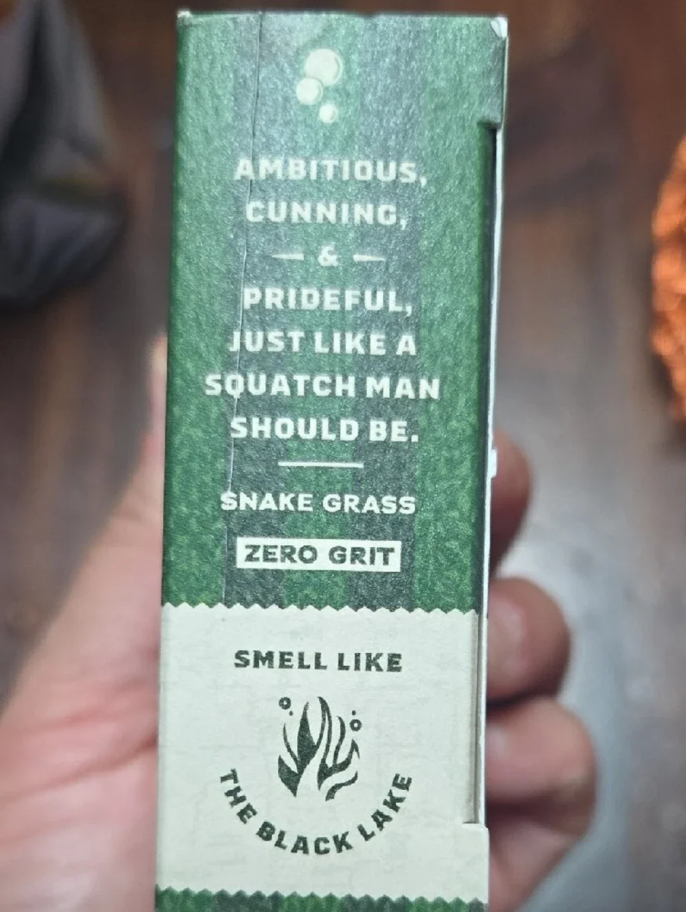 Dr. Squatch Suds of the Sly Harry Potter limited edition men's natural soap bar